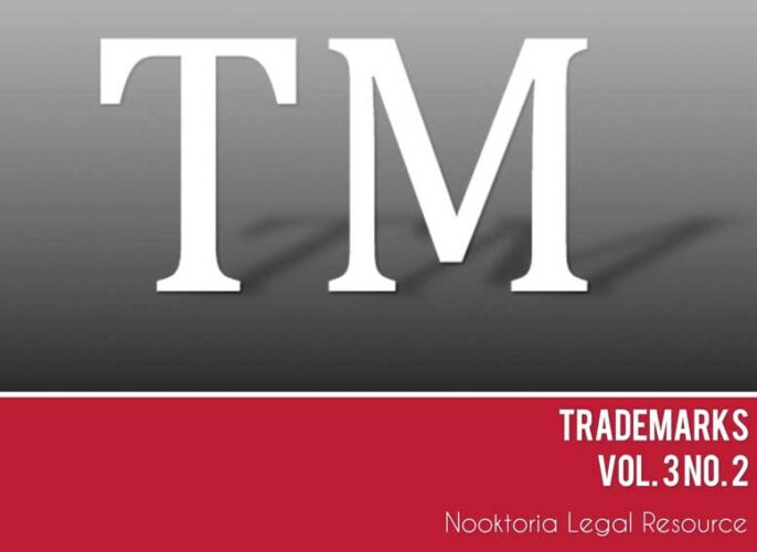 Trademarks Law Vol. 3. No. 2